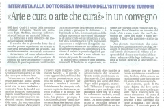 Febbraio 2016 - Convegno in Istituto dei Tumori di Milano